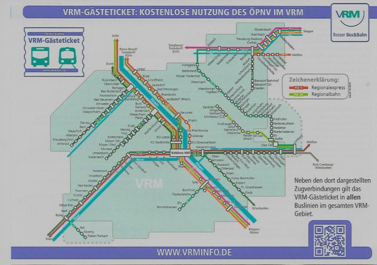 博帕德Haus Der Rosen公寓 外观 照片